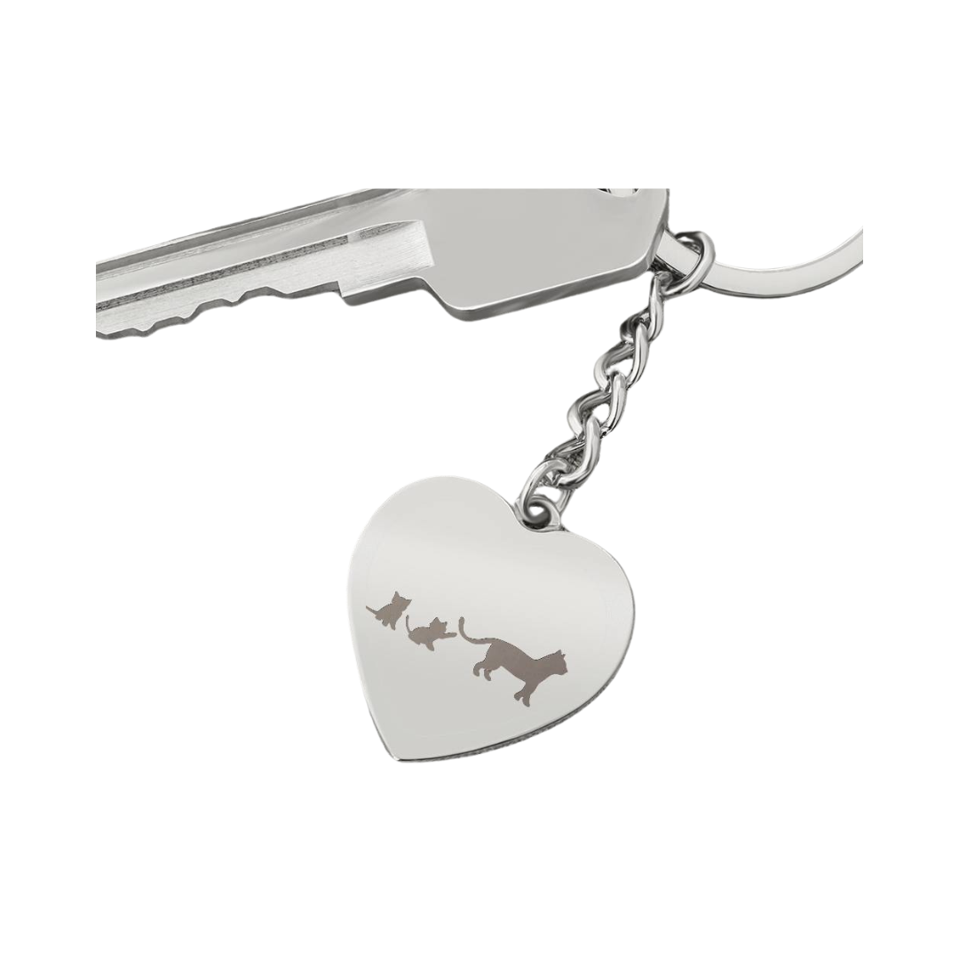 Photo Heart Keychain, Custom Photo Heart Keychain, Personalized Picture Heart Keychain, Engraved Photo Heart Pendant, Custom Gift for Her, Valentine Gift