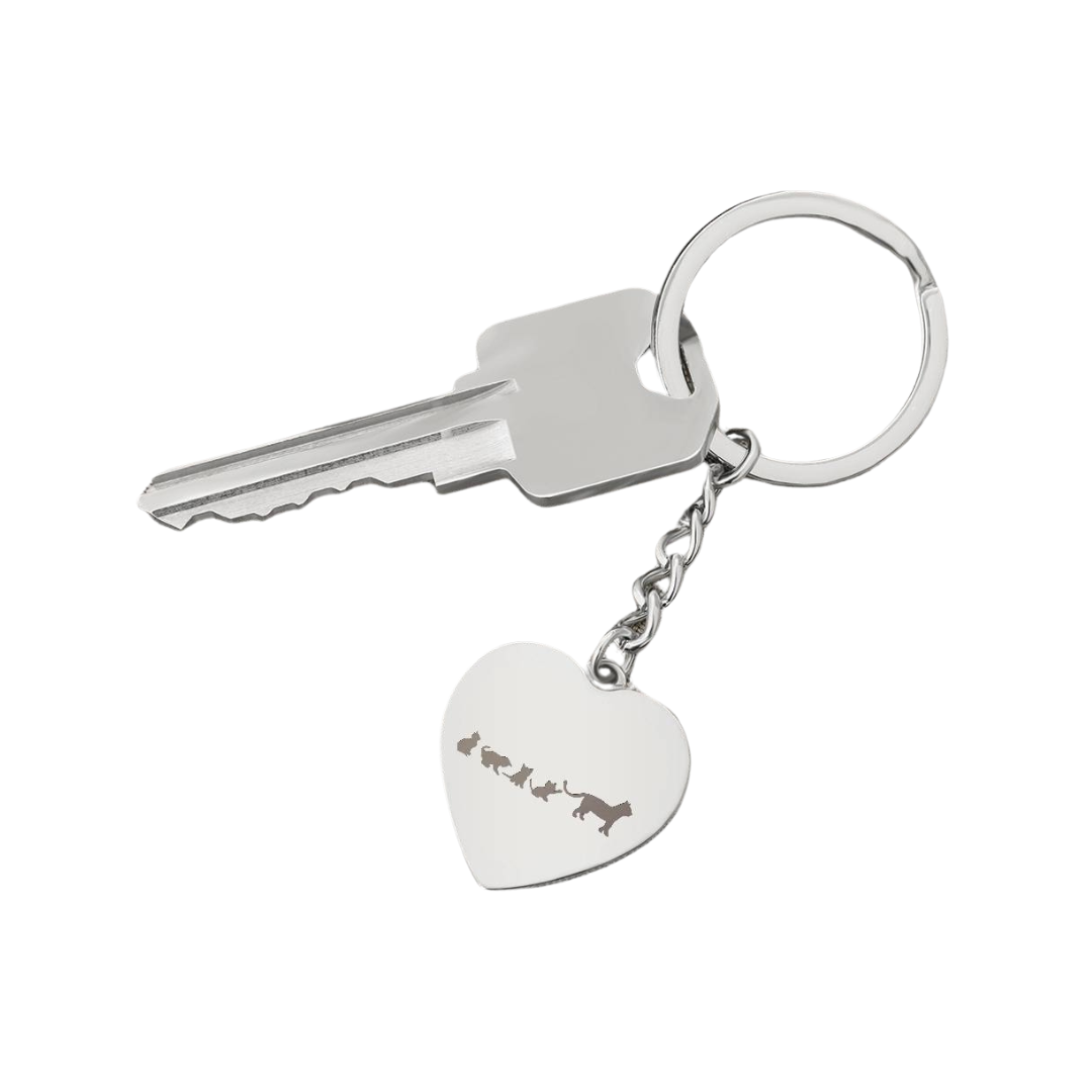 Photo Heart Keychain, Custom Photo Heart Keychain, Personalized Picture Heart Keychain, Engraved Photo Heart Pendant, Custom Gift for Her, Valentine Gift