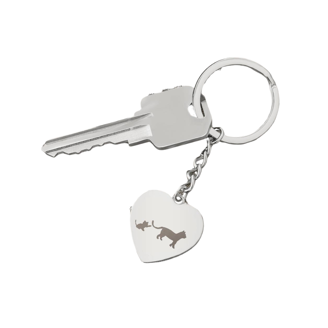 Photo Heart Keychain, Custom Photo Heart Keychain, Personalized Picture Heart Keychain, Engraved Photo Heart Pendant, Custom Gift for Her, Valentine Gift