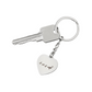 Photo Heart Keychain, Custom Photo Heart Keychain, Personalized Picture Heart Keychain, Engraved Photo Heart Pendant, Custom Gift for Her, Valentine Gift
