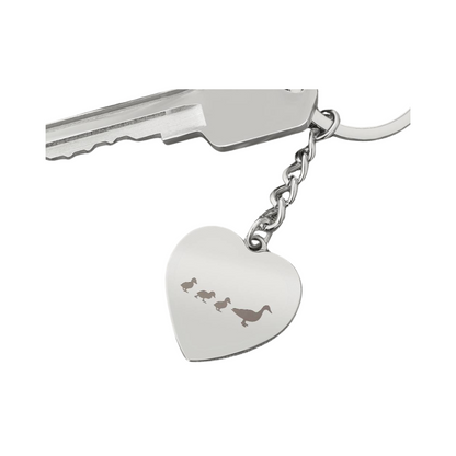 Photo Heart Keychain, Custom Photo Heart Keychain, Personalized Picture Heart Keychain, Engraved Photo Heart Pendant, Custom Gift for Her, Valentine Gift