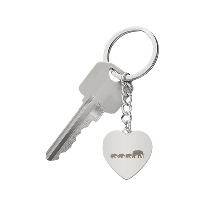 Photo Heart Keychain, Custom Photo Heart Keychain, Personalized Picture Heart Keychain, Engraved Photo Heart Pendant, Custom Gift for Her, Valentine Gift