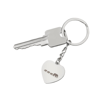 Photo Heart Keychain, Custom Photo Heart Keychain, Personalized Picture Heart Keychain, Engraved Photo Heart Pendant, Custom Gift for Her, Valentine Gift
