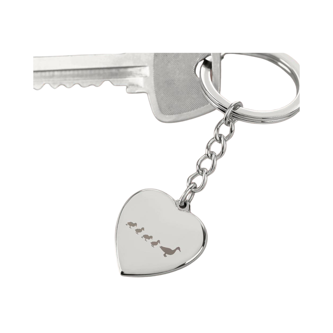 Photo Heart Keychain, Custom Photo Heart Keychain, Personalized Picture Heart Keychain, Engraved Photo Heart Pendant, Custom Gift for Her, Valentine Gift