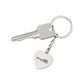 Photo Heart Keychain, Custom Photo Heart Keychain, Personalized Picture Heart Keychain, Engraved Photo Heart Pendant, Custom Gift for Her, Valentine Gift