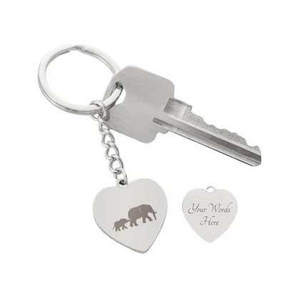 Photo Heart Keychain, Custom Photo Heart Keychain, Personalized Picture Heart Keychain, Engraved Photo Heart Pendant, Custom Gift for Her, Valentine Gift