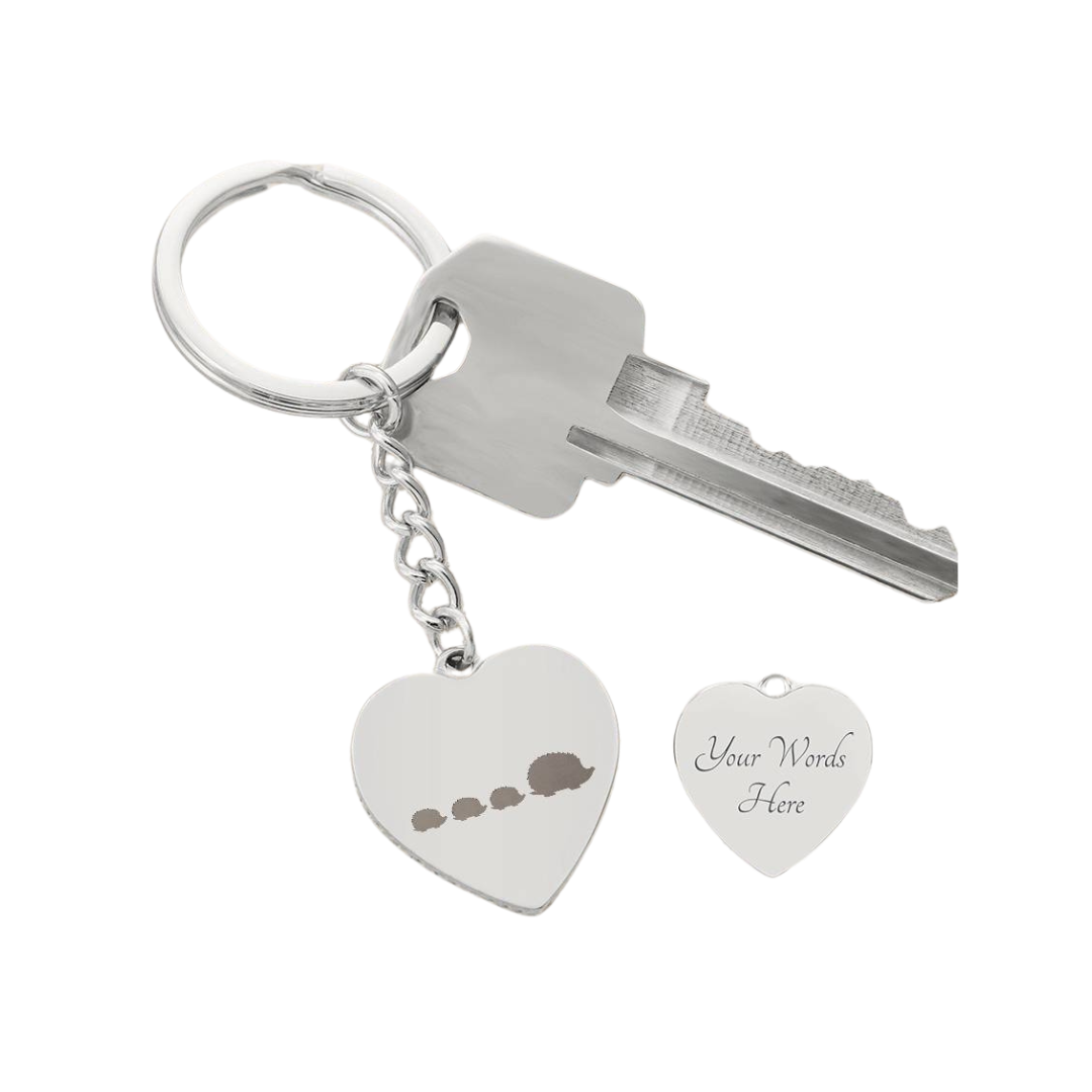 Photo Heart Keychain, Custom Photo Heart Keychain, Personalized Picture Heart Keychain, Engraved Photo Heart Pendant, Custom Gift for Her, Valentine Gift