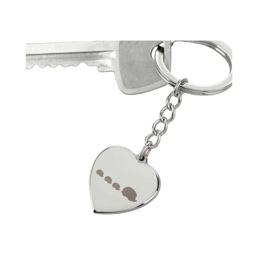 Photo Heart Keychain, Custom Photo Heart Keychain, Personalized Picture Heart Keychain, Engraved Photo Heart Pendant, Custom Gift for Her, Valentine Gift