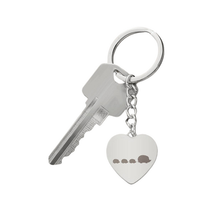 Photo Heart Keychain, Custom Photo Heart Keychain, Personalized Picture Heart Keychain, Engraved Photo Heart Pendant, Custom Gift for Her, Valentine Gift
