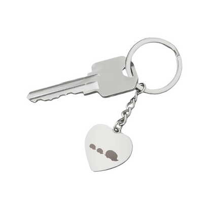 Photo Heart Keychain, Custom Photo Heart Keychain, Personalized Picture Heart Keychain, Engraved Photo Heart Pendant, Custom Gift for Her, Valentine Gift