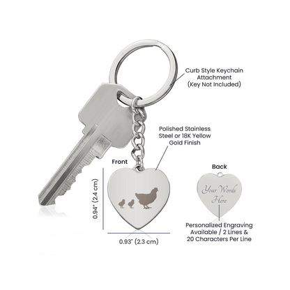 Photo Heart Keychain, Custom Photo Heart Keychain, Personalized Picture Heart Keychain, Engraved Photo Heart Pendant, Custom Gift for Her, Valentine Gift