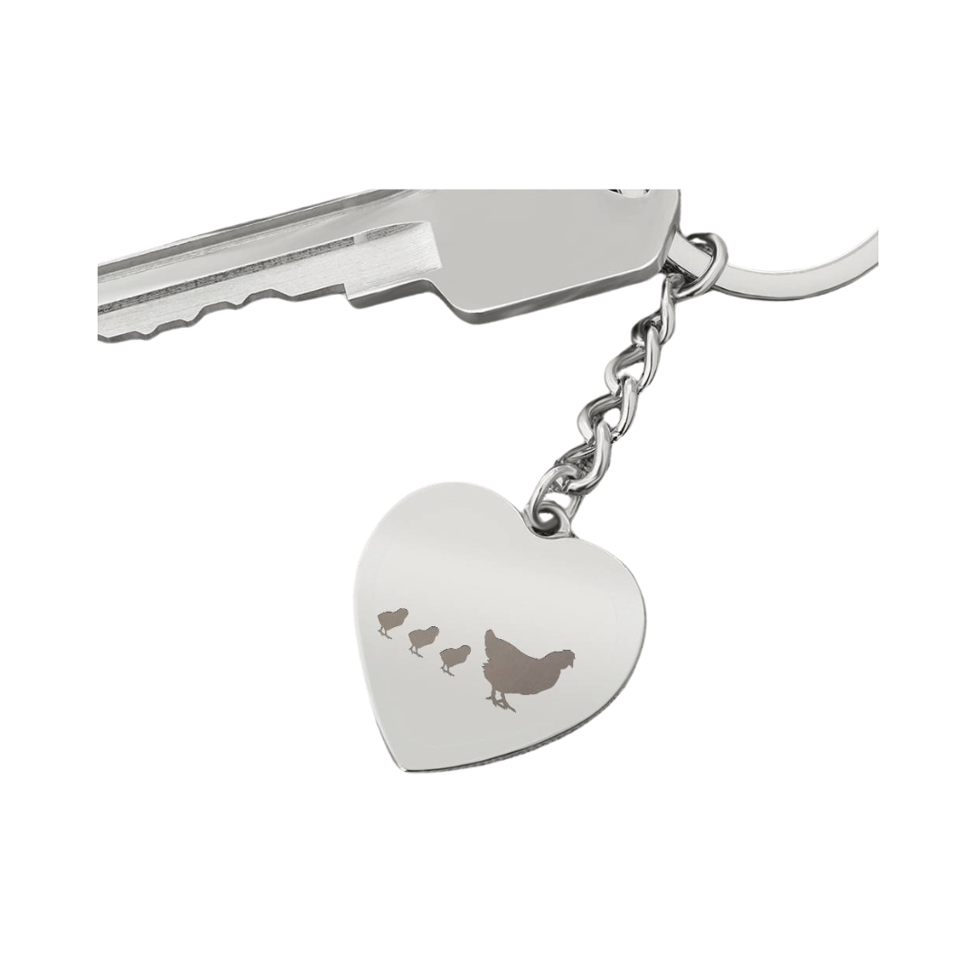 Photo Heart Keychain, Custom Photo Heart Keychain, Personalized Picture Heart Keychain, Engraved Photo Heart Pendant, Custom Gift for Her, Valentine Gift