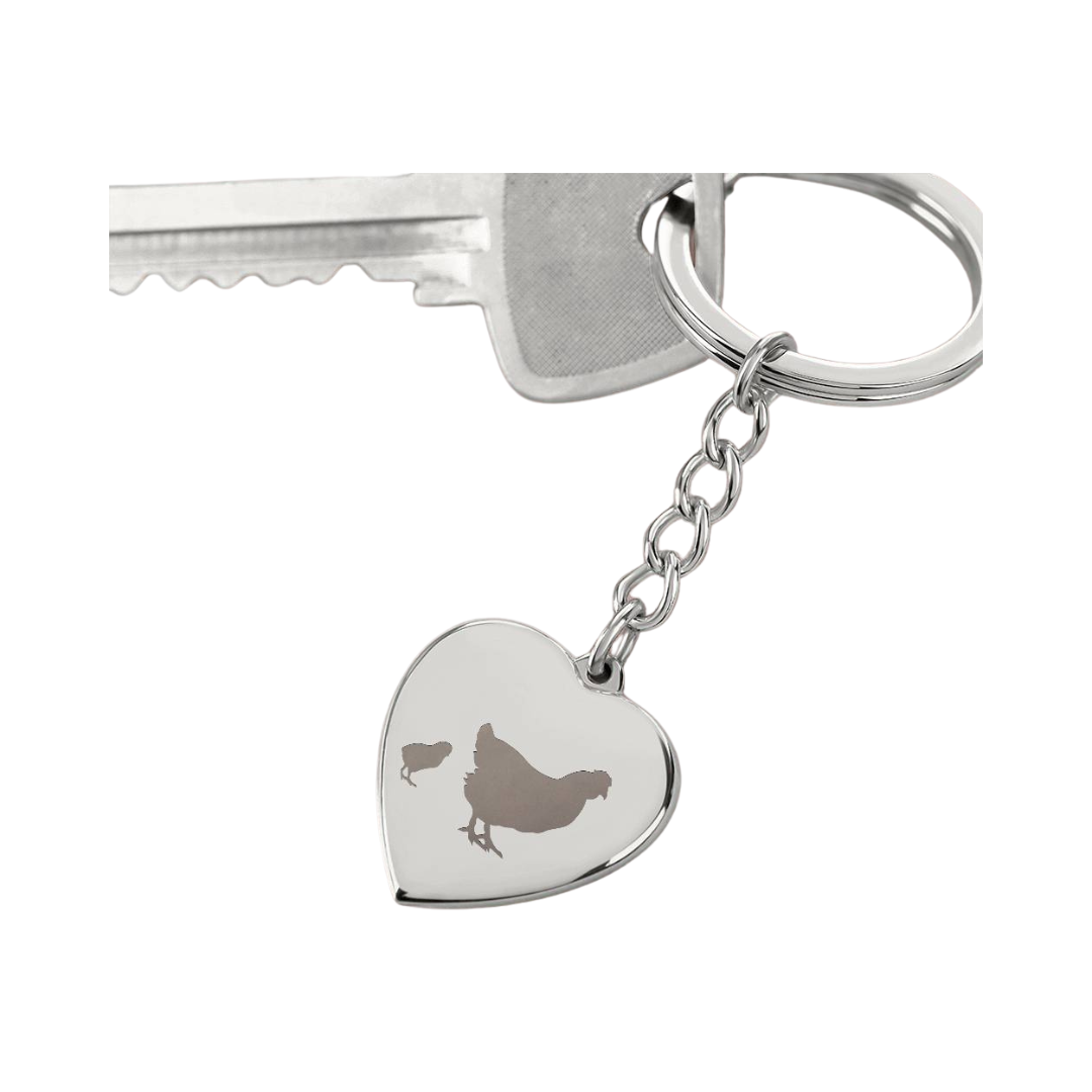 Photo Heart Keychain, Custom Photo Heart Keychain, Personalized Picture Heart Keychain, Engraved Photo Heart Pendant, Custom Gift for Her, Valentine Gift