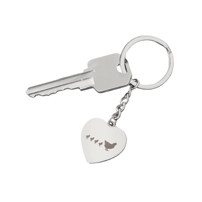 Photo Heart Keychain, Custom Photo Heart Keychain, Personalized Picture Heart Keychain, Engraved Photo Heart Pendant, Custom Gift for Her, Valentine Gift