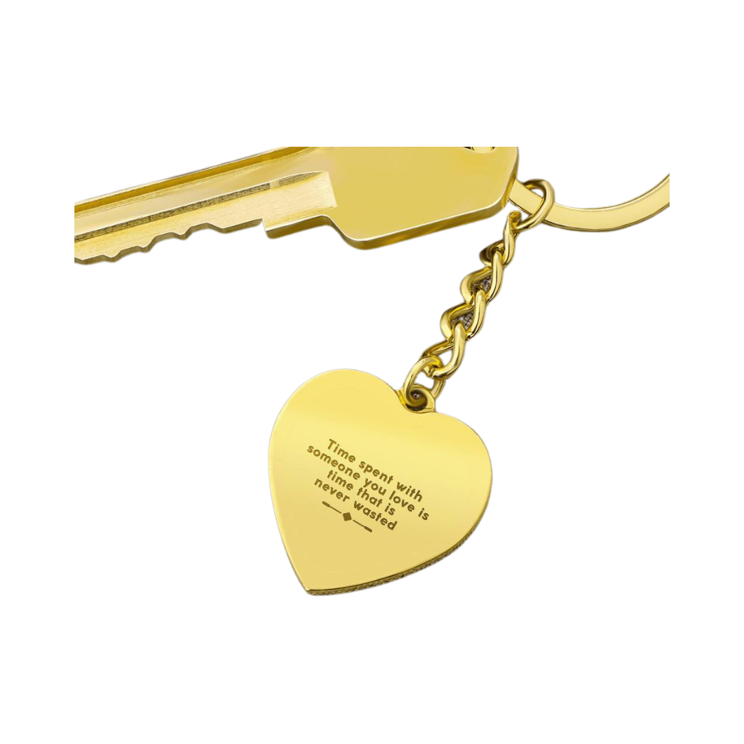Photo Heart Keychain, Custom Photo Heart Keychain, Personalized Picture Heart Keychain, Engraved Photo Heart Pendant, Custom Gift for Her, Valentine Gift