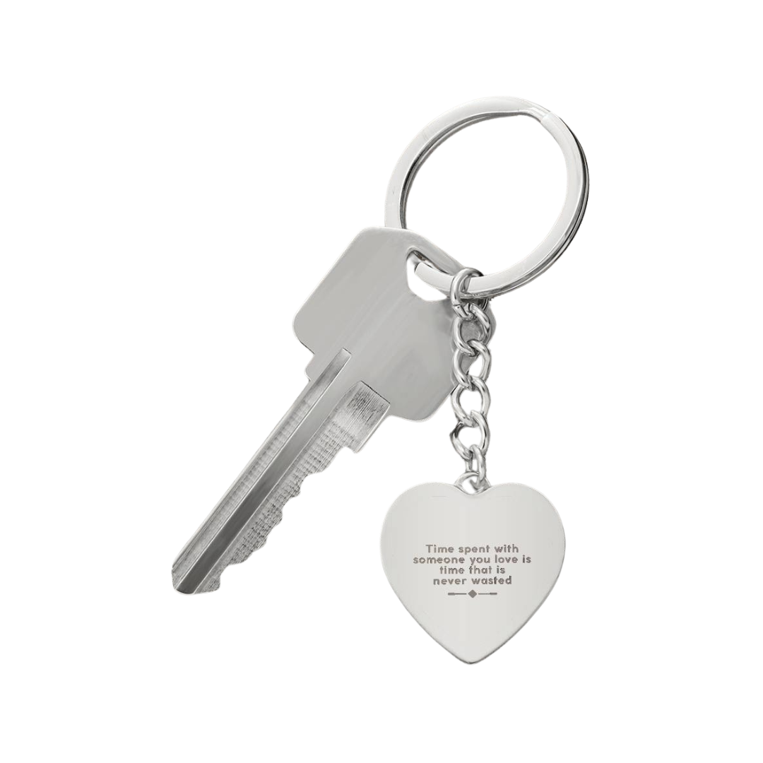 Photo Heart Keychain, Custom Photo Heart Keychain, Personalized Picture Heart Keychain, Engraved Photo Heart Pendant, Custom Gift for Her, Valentine Gift