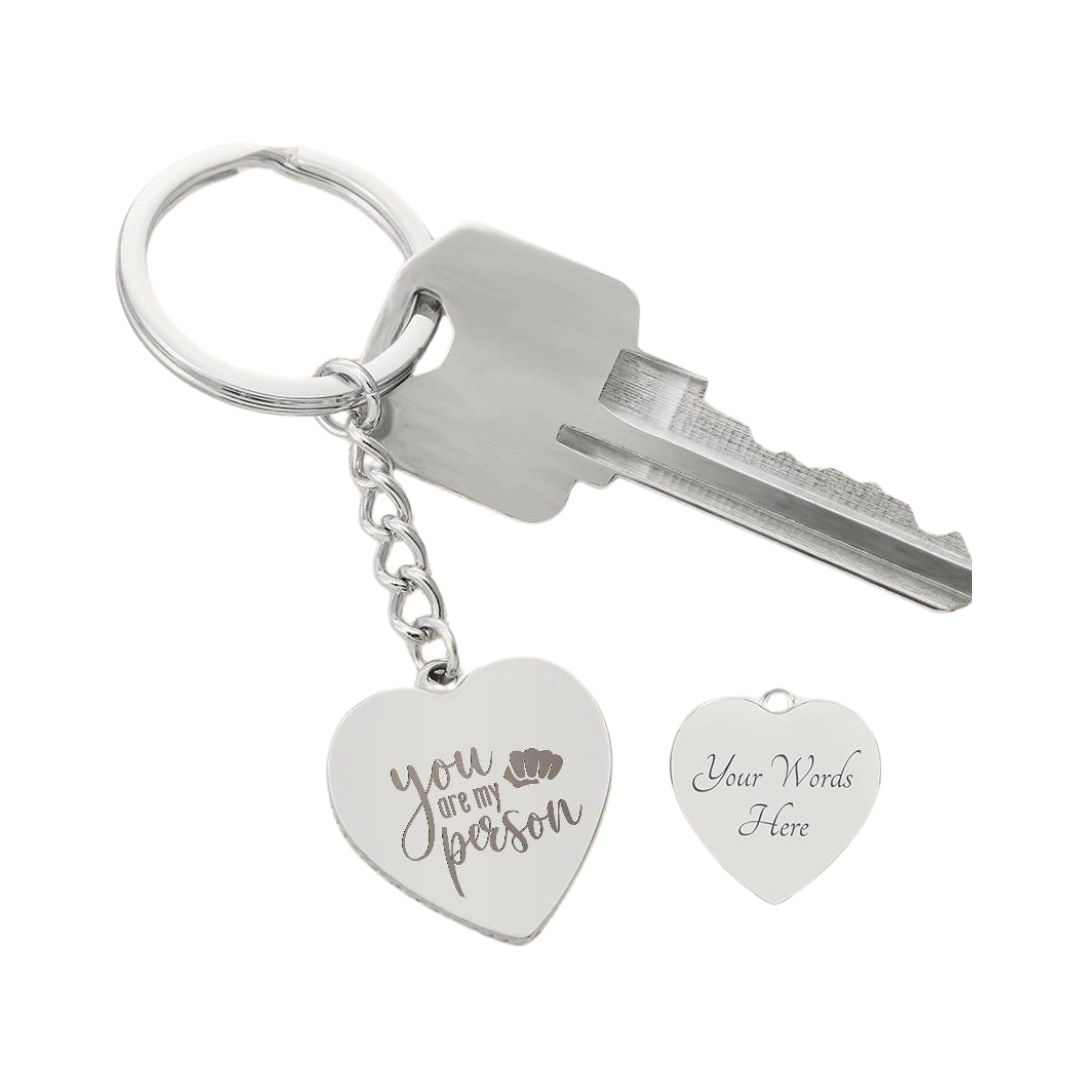 Photo Heart Keychain, Custom Photo Heart Keychain, Personalized Picture Heart Keychain, Engraved Photo Heart Pendant, Custom Gift for Her, Valentine Gift