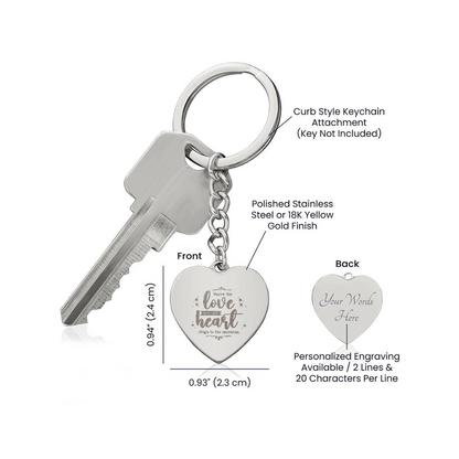 Photo Heart Keychain, Custom Photo Heart Keychain, Personalized Picture Heart Keychain, Engraved Photo Heart Pendant, Custom Gift for Her, Valentine Gift