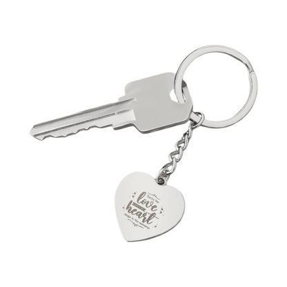 Photo Heart Keychain, Custom Photo Heart Keychain, Personalized Picture Heart Keychain, Engraved Photo Heart Pendant, Custom Gift for Her, Valentine Gift