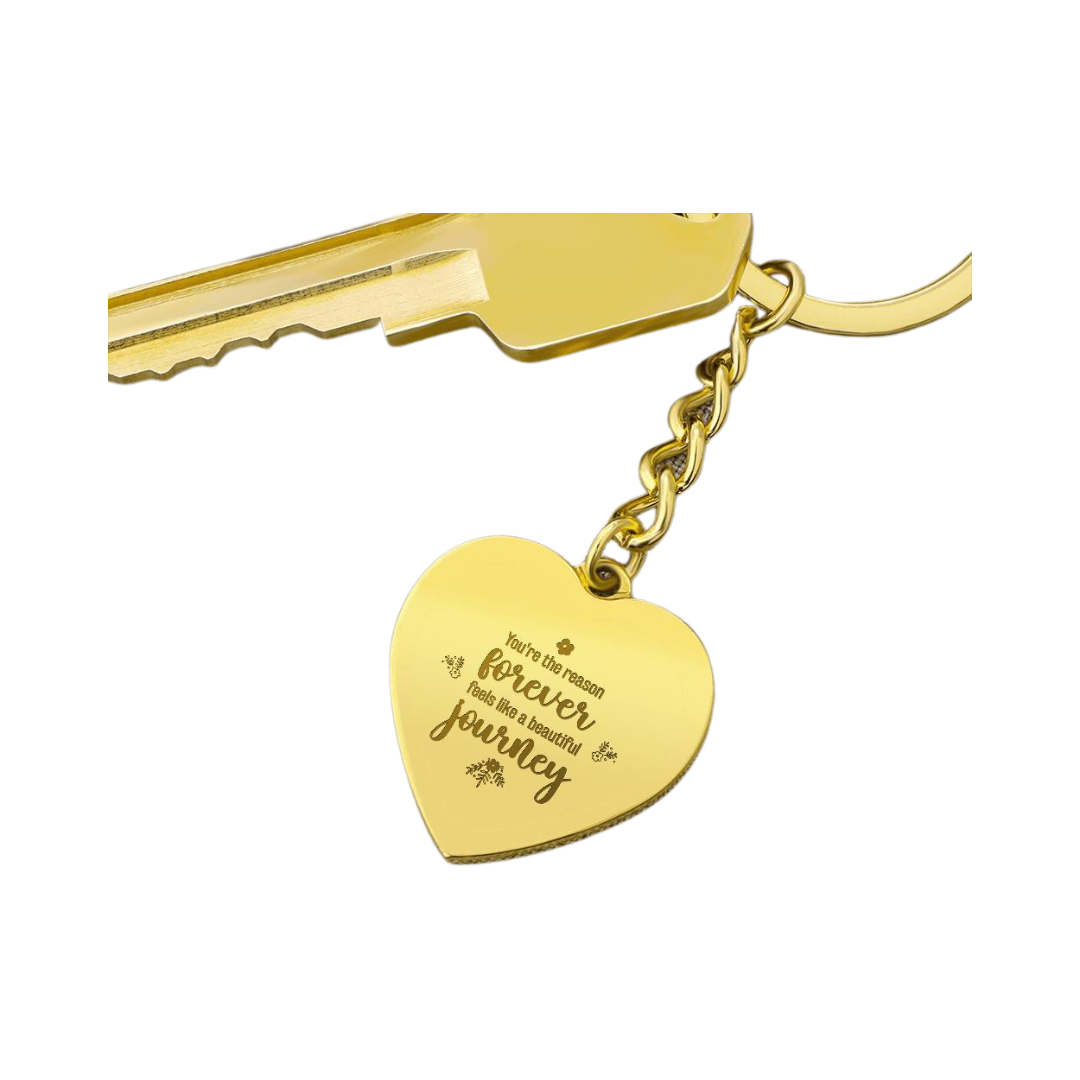 Photo Heart Keychain, Custom Photo Heart Keychain, Personalized Picture Heart Keychain, Engraved Photo Heart Pendant, Custom Gift for Her, Valentine Gift