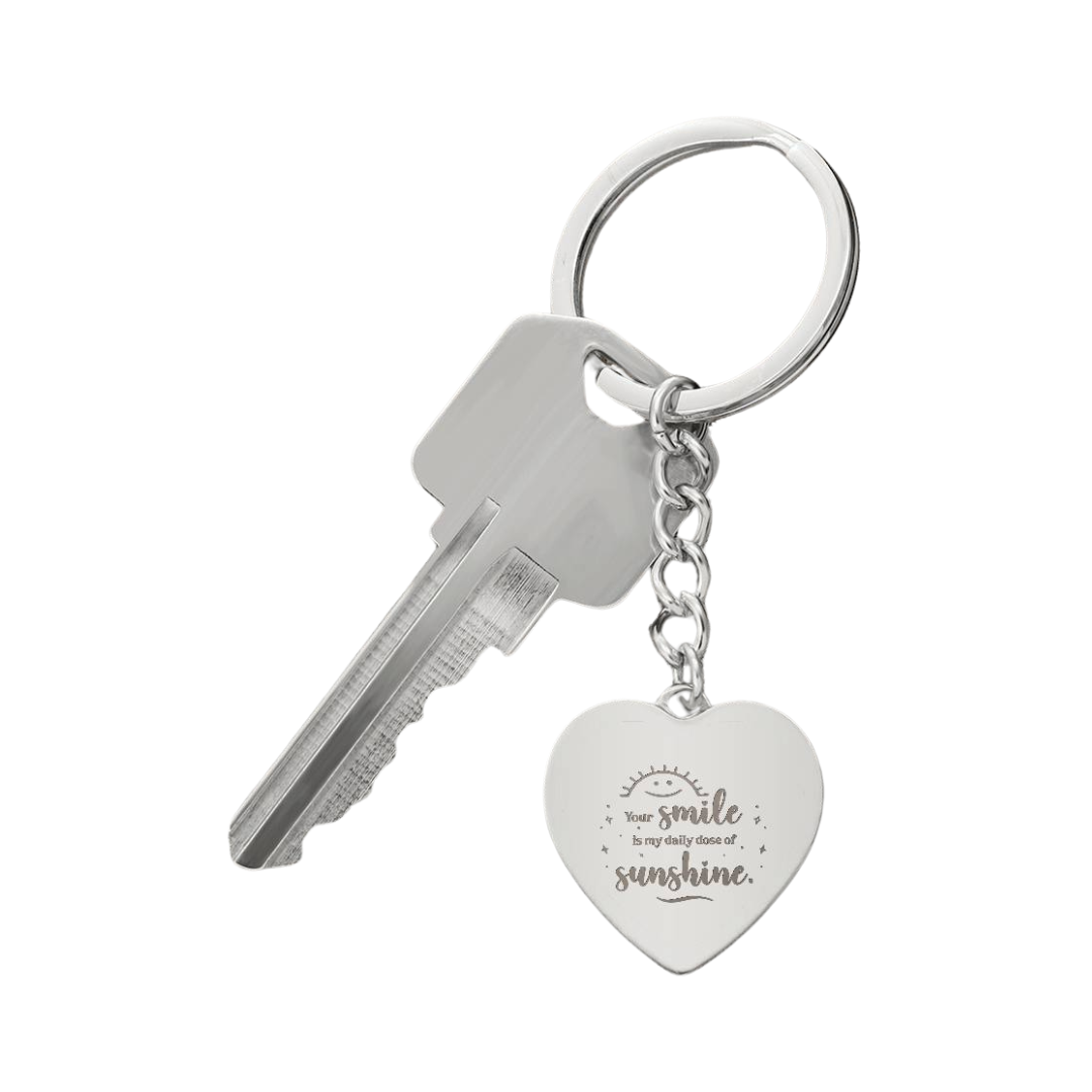 Photo Heart Keychain, Custom Photo Heart Keychain, Personalized Picture Heart Keychain, Engraved Photo Heart Pendant, Custom Gift for Her, Valentine Gift