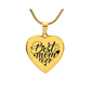 Surprise your loved one by giving them this sweet Engraved Heart Necklace! It's a classic and heartfelt jewelry piece that is sure be treasured