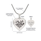 Surprise your loved one by giving them this sweet Engraved Heart Necklace! It's a classic and heartfelt jewelry piece that is sure be treasured