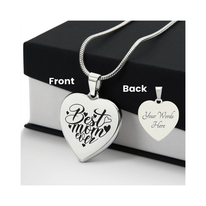 Surprise your loved one by giving them this sweet Engraved Heart Necklace! It's a classic and heartfelt jewelry piece that is sure be treasured