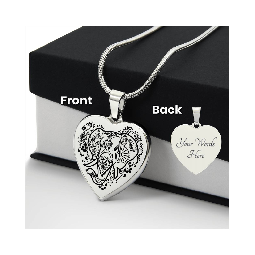 Surprise your loved one by giving them this sweet Engraved Heart Necklace! It's a classic and heartfelt jewelry piece that is sure be treasured.