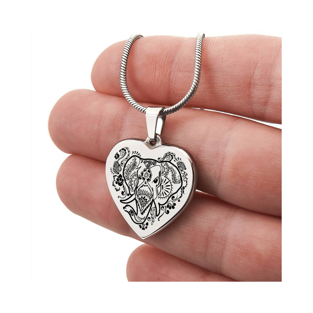 Surprise your loved one by giving them this sweet Engraved Heart Necklace! It's a classic and heartfelt jewelry piece that is sure be treasured.
