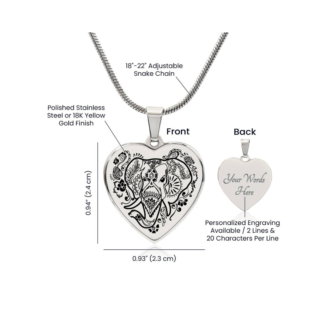 Surprise your loved one by giving them this sweet Engraved Heart Necklace! It's a classic and heartfelt jewelry piece that is sure be treasured.