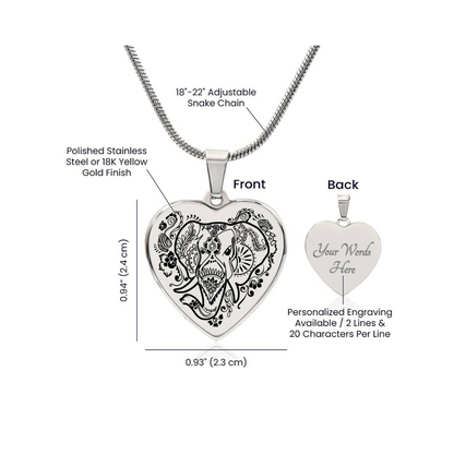 Surprise your loved one by giving them this sweet Engraved Heart Necklace! It's a classic and heartfelt jewelry piece that is sure be treasured.