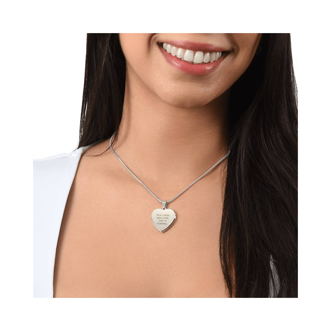 Surprise your loved one by giving them this sweet Engraved Heart Necklace! It's a classic and heartfelt jewelry piece that is sure be treasured.