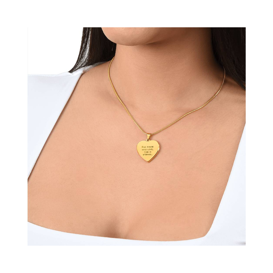Surprise your loved one by giving them this sweet Engraved Heart Necklace! It's a classic and heartfelt jewelry piece that is sure be treasured.