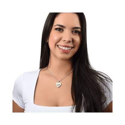 Surprise your loved one by giving them this sweet Engraved Heart Necklace! It's a classic and heartfelt jewelry piece that is sure be treasured.