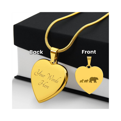 Surprise your loved one by giving them this sweet Engraved Heart Necklace! It's a classic and heartfelt jewelry piece that is sure be treasured.