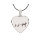 Surprise your loved one by giving them this sweet Engraved Heart Necklace! It's a classic and heartfelt jewelry piece that is sure be treasured.&nbsp;