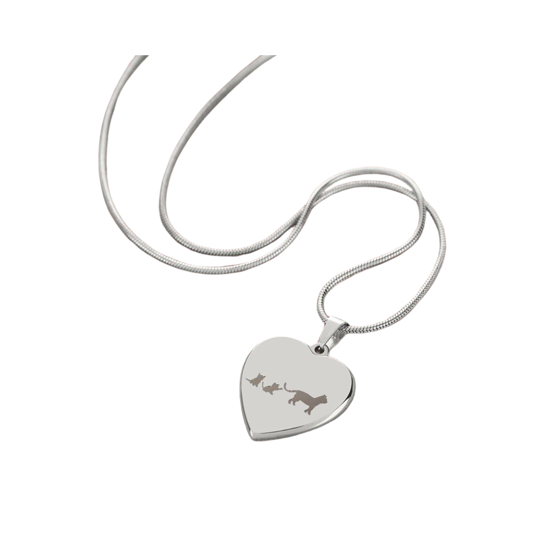 Surprise your loved one by giving them this sweet Engraved Heart Necklace! It's a classic and heartfelt jewelry piece that is sure be treasured.&nbsp;