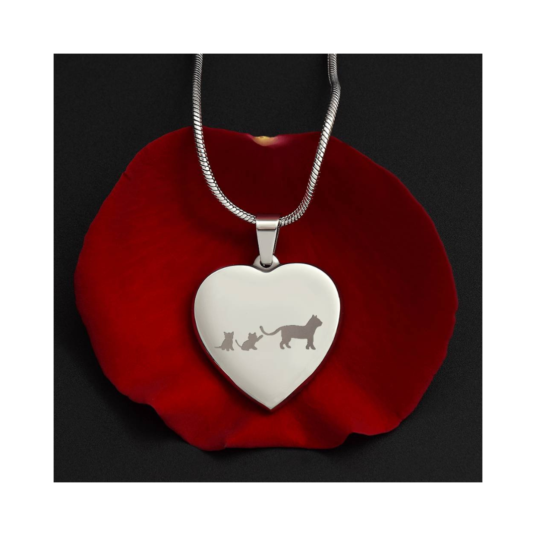 Surprise your loved one by giving them this sweet Engraved Heart Necklace! It's a classic and heartfelt jewelry piece that is sure be treasured.&nbsp;