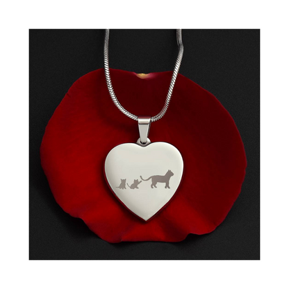 Surprise your loved one by giving them this sweet Engraved Heart Necklace! It's a classic and heartfelt jewelry piece that is sure be treasured.&nbsp;