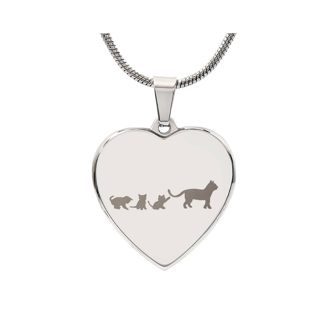 Surprise your loved one by giving them this sweet Engraved Heart Necklace! It's a classic and heartfelt jewelry piece that is sure be treasured.&nbsp;