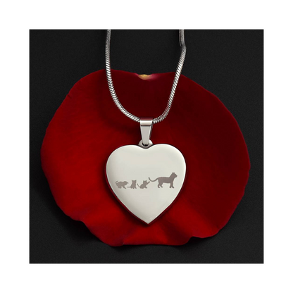 Surprise your loved one by giving them this sweet Engraved Heart Necklace! It's a classic and heartfelt jewelry piece that is sure be treasured.&nbsp;