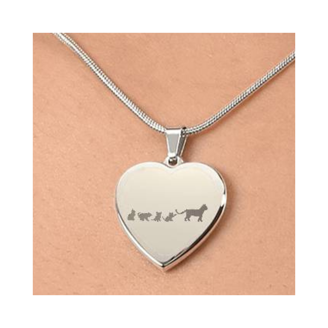 Surprise your loved one by giving them this sweet Engraved Heart Necklace! It's a classic and heartfelt jewelry piece that is sure be treasured.&nbsp;