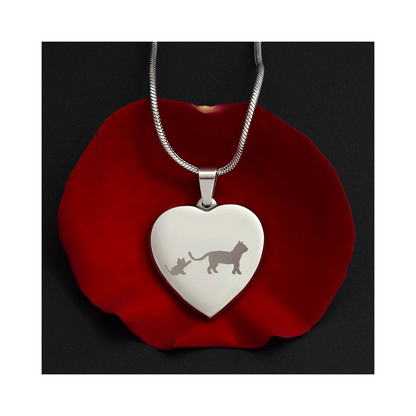 Surprise your loved one by giving them this sweet Engraved Heart Necklace! It's a classic and heartfelt jewelry piece that is sure be treasured.&nbsp;