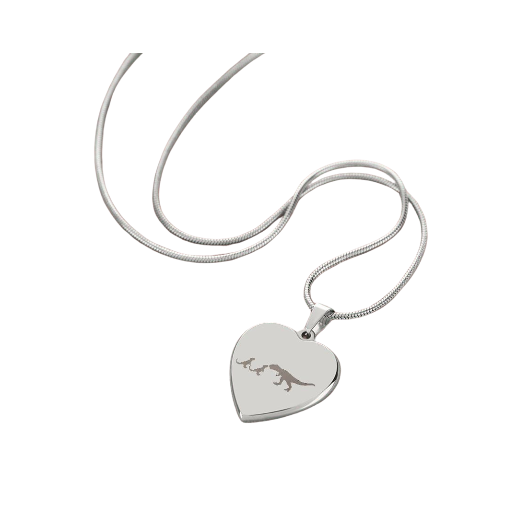Surprise your loved one by giving them this sweet Engraved Heart Necklace! It's a classic and heartfelt jewelry piece that is sure be treasured.&nbsp;