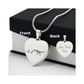 Surprise your loved one by giving them this sweet Engraved Heart Necklace! It's a classic and heartfelt jewelry piece that is sure be treasured.&nbsp;