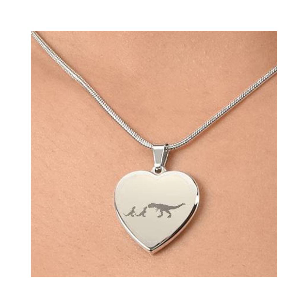 Surprise your loved one by giving them this sweet Engraved Heart Necklace! It's a classic and heartfelt jewelry piece that is sure be treasured.&nbsp;