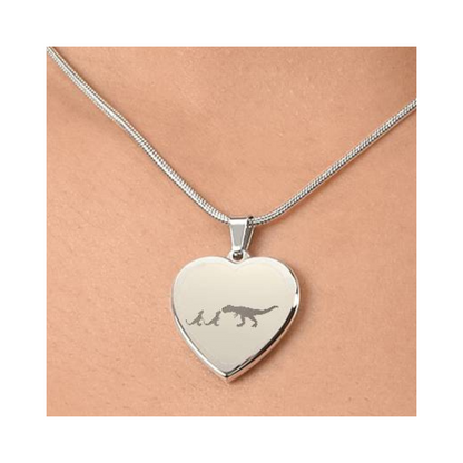 Surprise your loved one by giving them this sweet Engraved Heart Necklace! It's a classic and heartfelt jewelry piece that is sure be treasured.&nbsp;