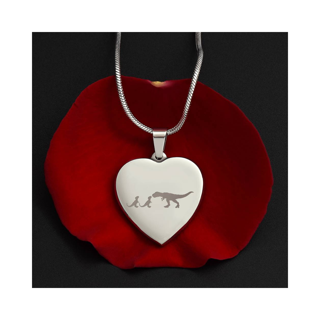 Surprise your loved one by giving them this sweet Engraved Heart Necklace! It's a classic and heartfelt jewelry piece that is sure be treasured.&nbsp;