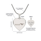 Surprise your loved one by giving them this sweet Engraved Heart Necklace! It's a classic and heartfelt jewelry piece that is sure be treasured.&nbsp;